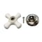 Thrifco Plumbing Porcelain Cross-Arm Faucet Handle, Price Pfister, Base and Dive 9400009 - alternate 2